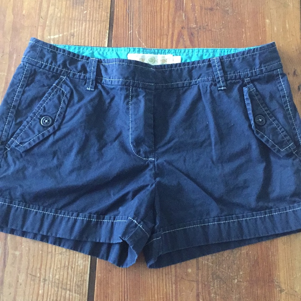 J Crew Chino City Fit‎ size 6 Blue Classic Preppy